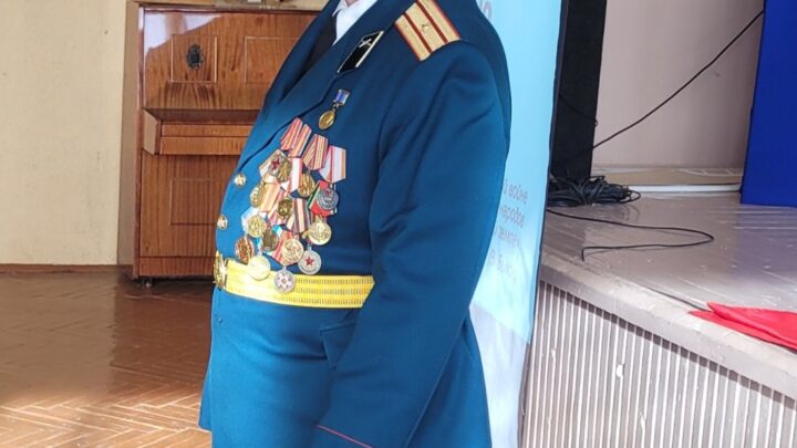 Урок Памяти «Нам этот мир завещано беречь» с участием ветерана Вооруженных сил Республики Беларусь Третьякова А.П.