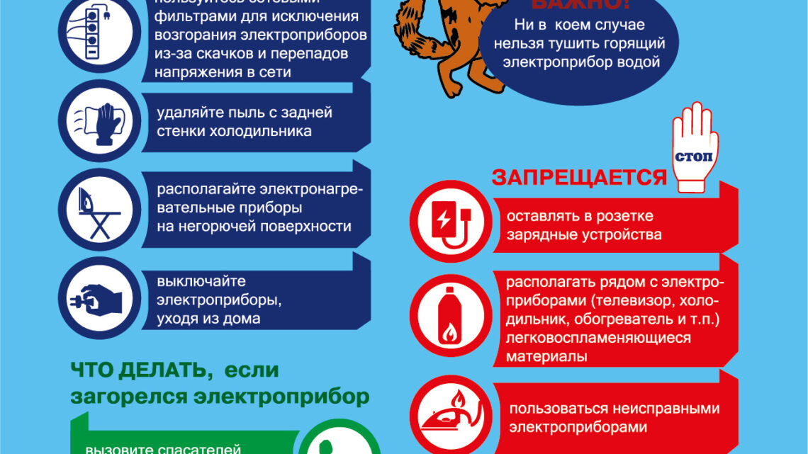 Если случился пожар