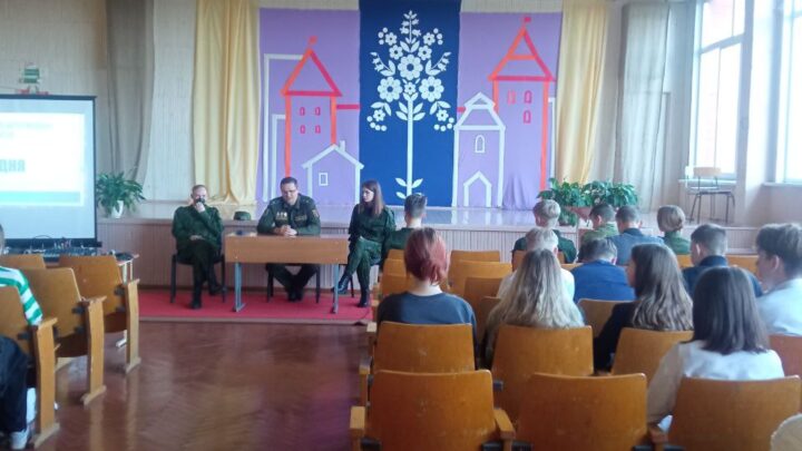 Диалоговая площадка «Мы помним» участием военнослужащего 116 ШАБ