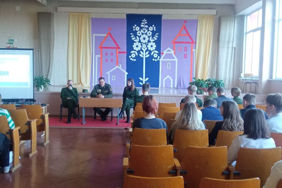 Диалоговая площадка «Мы помним» участием военнослужащего 116 ШАБ