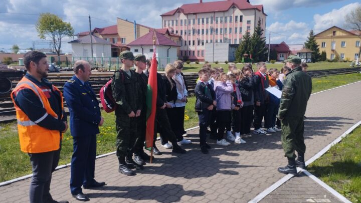 Посещение Стелы в память о погибших лидских подпольщиках