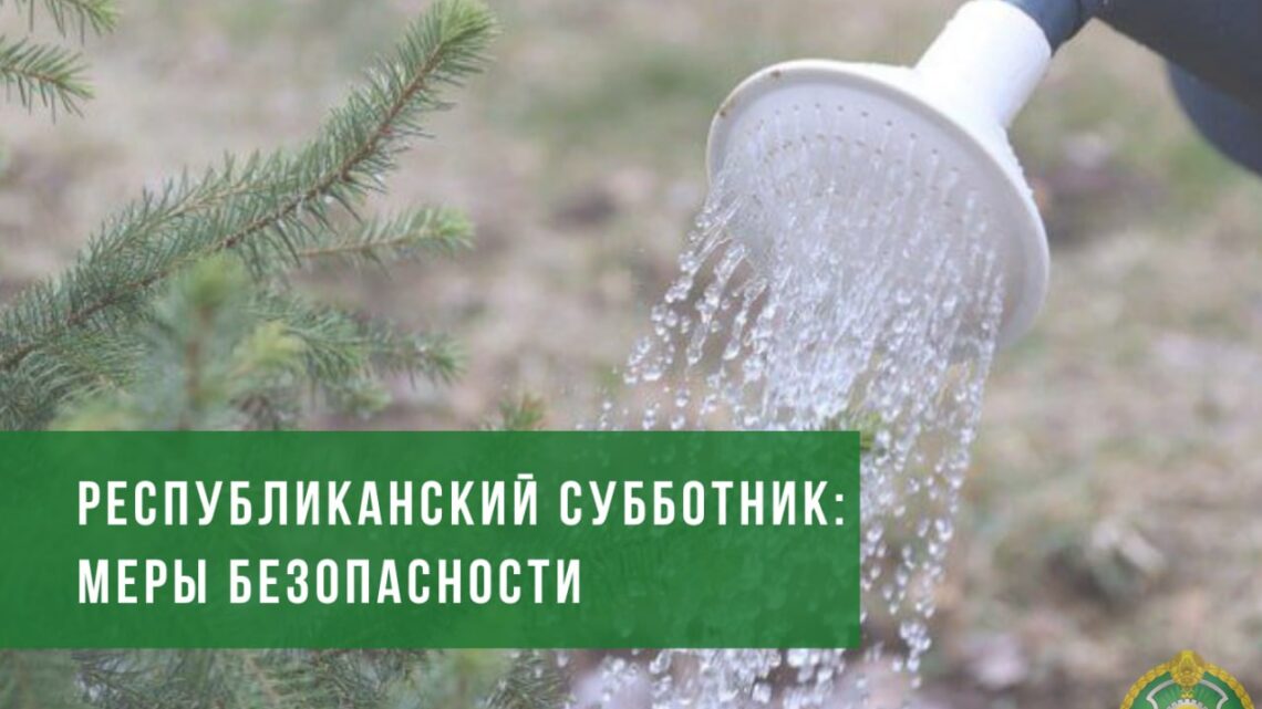  Рассказываем все, что нужно знать мерах безопасности при проведении республиканского субботника