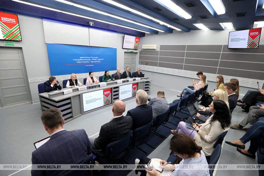 Интересно и масштабно — Анна Лукашенко об информационном освещении «Марафона единства» Интересно и масштабно — Анна Лукашенко об информационном освещении «Марафона единства»