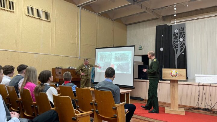 Патриотическая встреча с воином-интернационалистом Морозовым А.Ю.