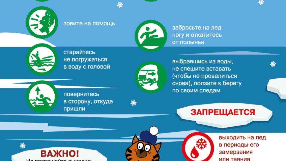 При выходе на лед будьте осторожны! При выходе на лед будьте осторожны!
