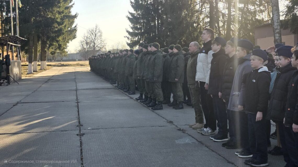 Торжественное построении, посвящённое Дню Конституции Торжественное построении, посвящённое Дню Конституции