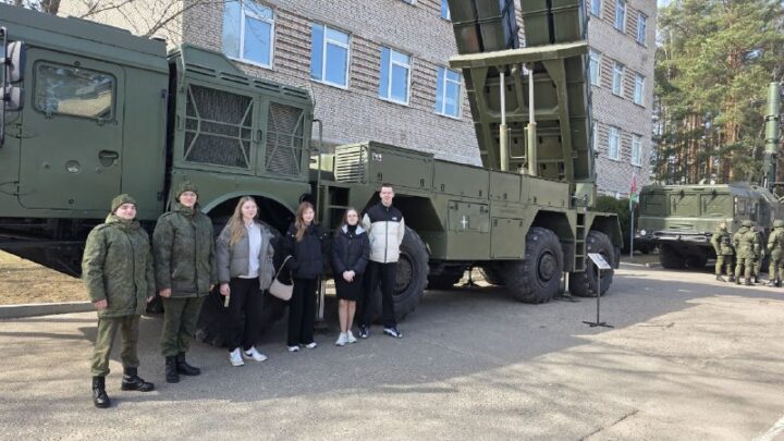 Учащиеся нашей школы посетили День открытых дверей Военной Академии Республики Беларусь