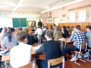 С 04.04. 2022 по 09.04.2022 учащиеся 1-11 классов приняли участие в мероприятиях Недели профориентации