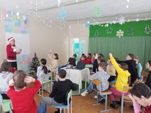 Эрудит — вояж «Под новогодним снегом» 5 «Б»