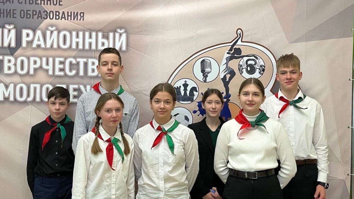 Команда СШ 14 г. Лиды приняла участие в районном этапе республиканской игры «По следам Победы».