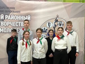 Команда СШ 14 г. Лиды приняла участие в районном этапе республиканской игры «По следам Победы».