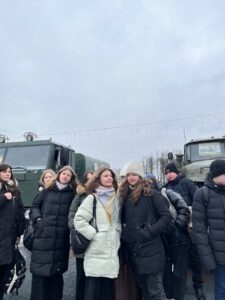 В рамках мероприятий, приуроченных к Дню защитников Отечества и 105-летию Вооруженных Сил Республики Беларусь учащиеся 8 класса Государственного учреждения образования «Средняя школа №14 г.Лиды»