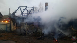На пожаре в Ляховичском районе погибли двое малолетних детей.