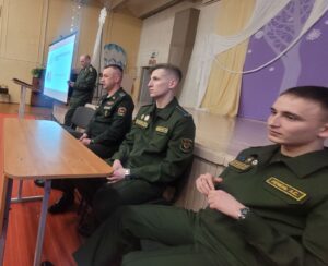 Открытый диалог с участием военнослужащих Лидского гарнизона в рамках информационно-образовательного проекта «Школа активного гражданина»