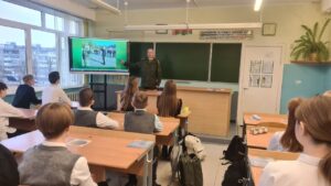 Классный час «Видеопутешествие в Грдненское областное кадетское училище»