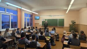 Классный час, приуроченный ко дню Милиции