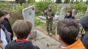 **В Лиде почтили память ветерана Великой Отечественной войны Петра Васильевича Воробьёва**